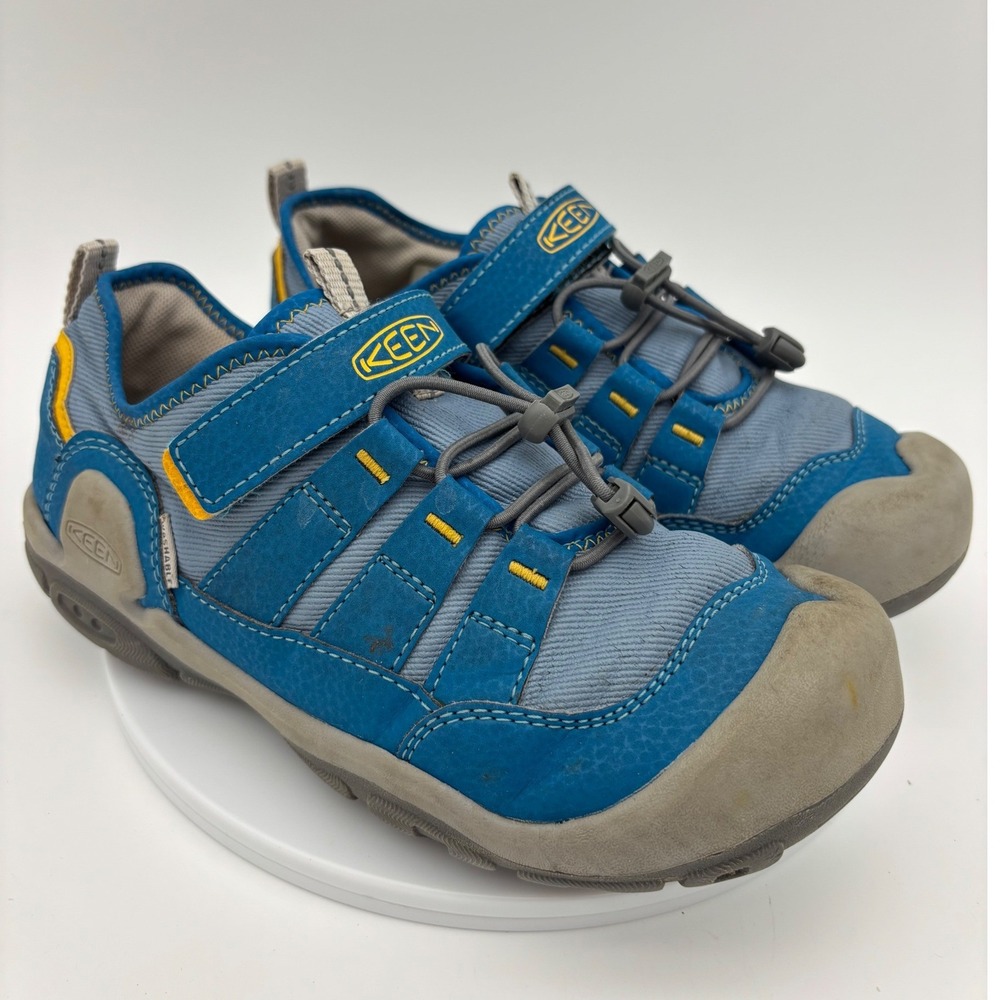 KEEN Kids Blue Sneaker Sandal Shoe Water Moxie Bungee Strap Little Youth 3